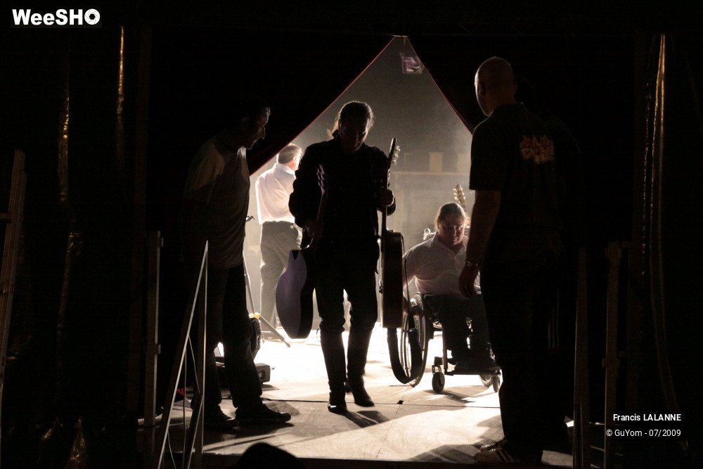 7/29 photos du spectacle Francis LALANNE Backstage