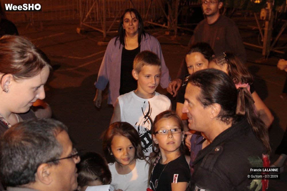 22/29 photos du spectacle Francis LALANNE Backstage