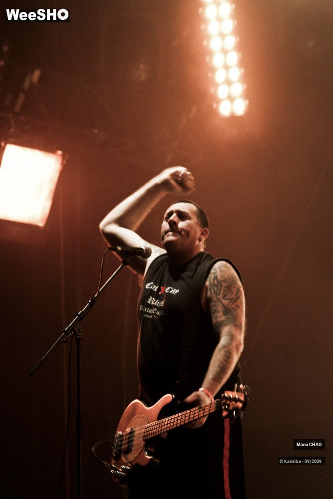 2/29 photos du spectacle Manu CHAO