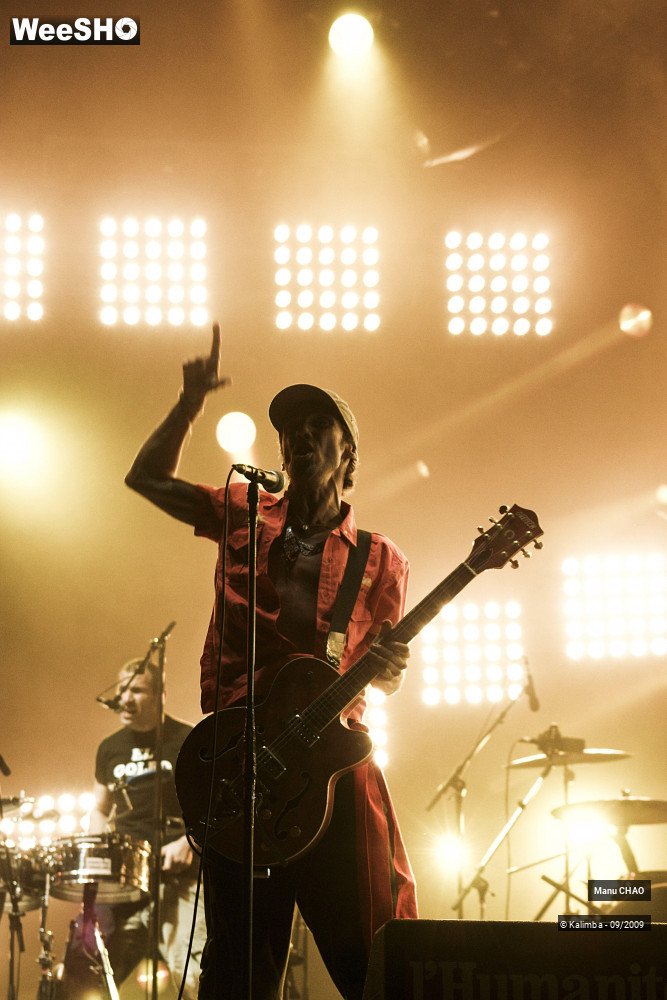 9/29 photos du spectacle Manu CHAO