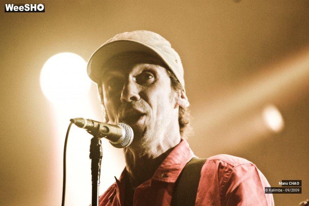16/29 photos du spectacle Manu CHAO
