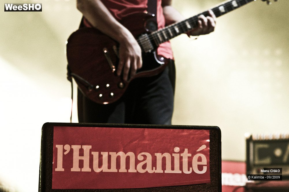 19/29 photos du spectacle Manu CHAO