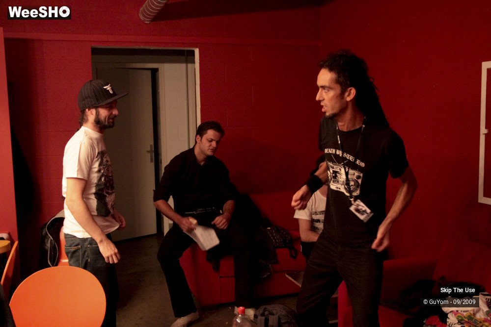 15/36 photos du spectacle Skip The Use Backstage