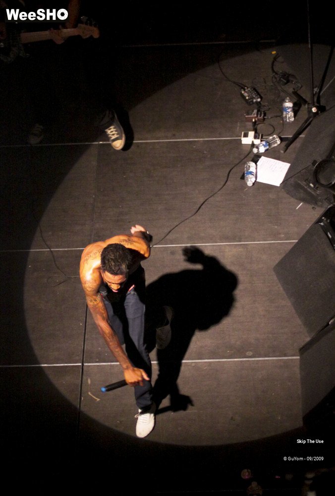 7/47 photos du spectacle Skip The Use vu d'en haut