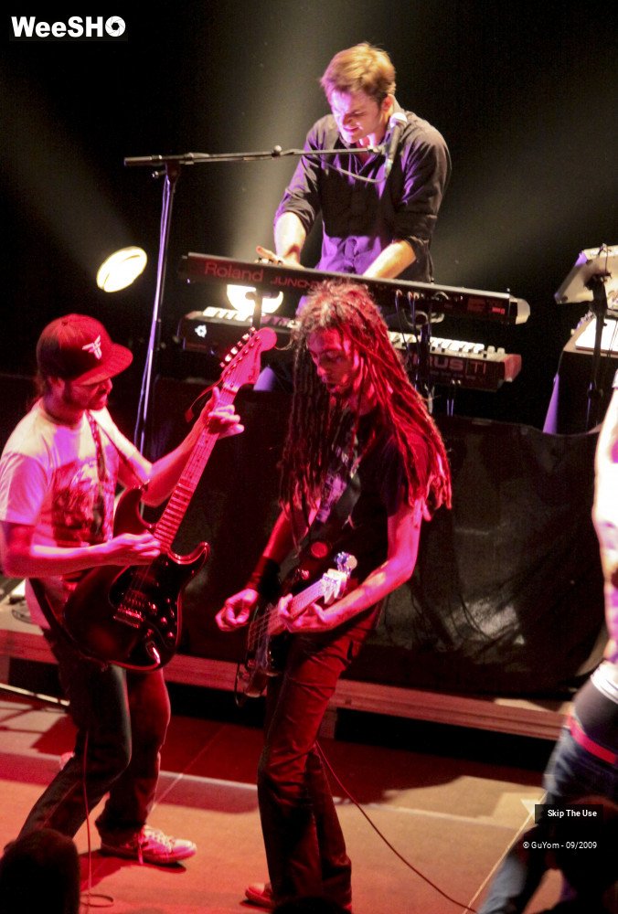 10/47 photos du spectacle Skip The Use vu d'en haut