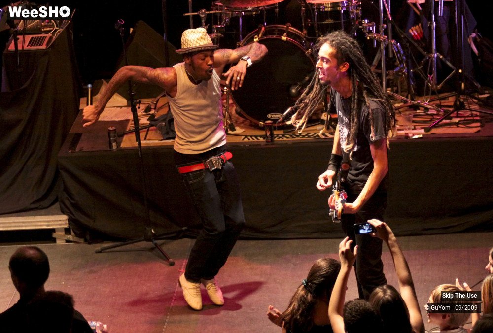 19/47 photos du spectacle Skip The Use vu d'en haut