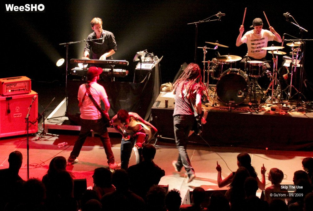 31/47 photos du spectacle Skip The Use vu d'en haut