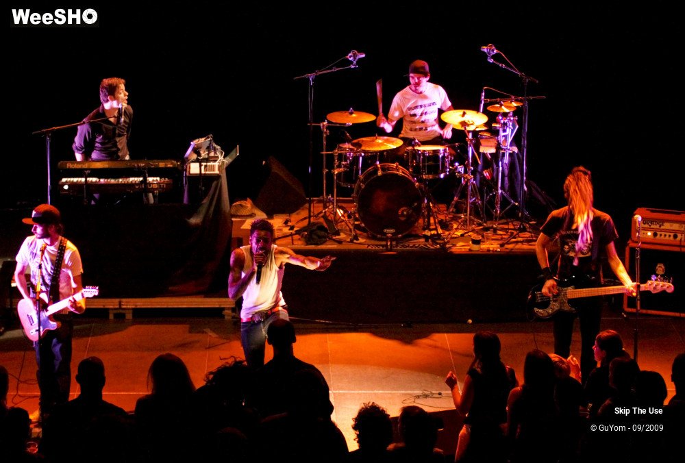 34/47 photos du spectacle Skip The Use vu d'en haut