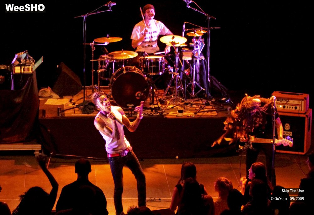 38/47 photos du spectacle Skip The Use vu d'en haut