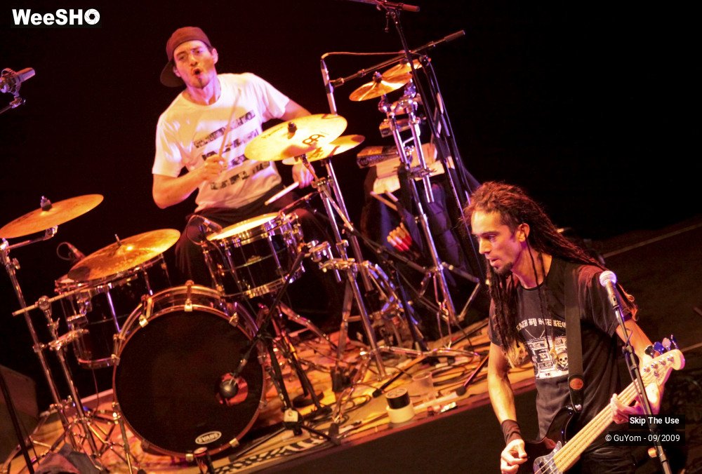 45/47 photos du spectacle Skip The Use vu d'en haut