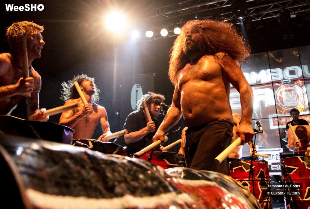 40/50 photos du spectacle Tambours du Bronx