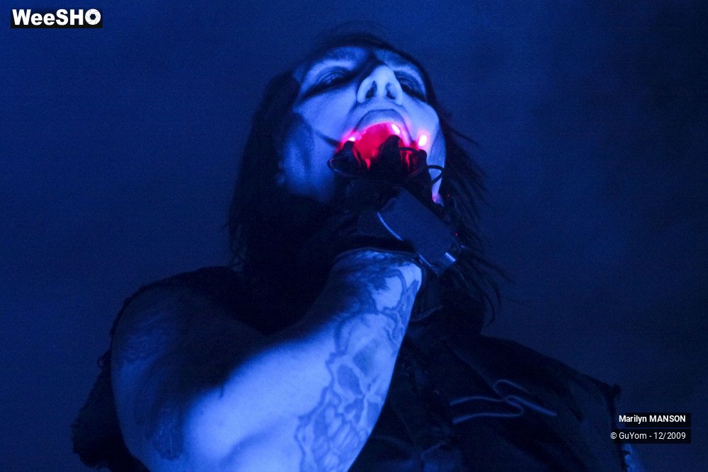 28/35 photos du spectacle Marilyn MANSON