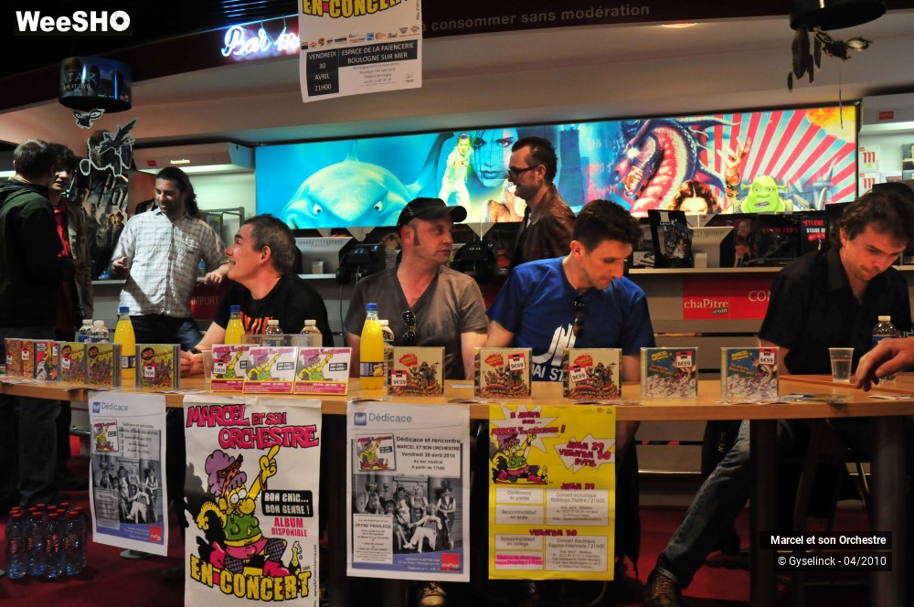 2/21 photos du spectacle Marcel & son Orchestre dédicaces