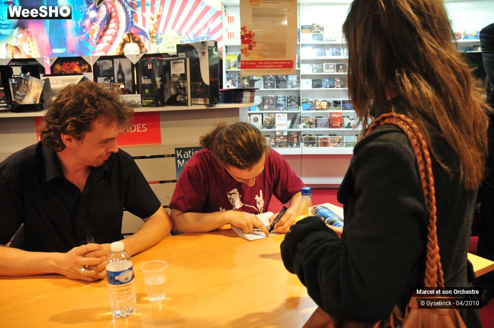13/21 photos du spectacle Marcel & son Orchestre dédicaces