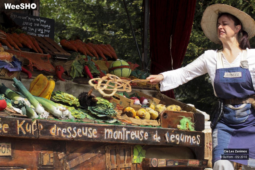 18/29 photos du spectacle Andrée Kupp, dresseuse de Légumes