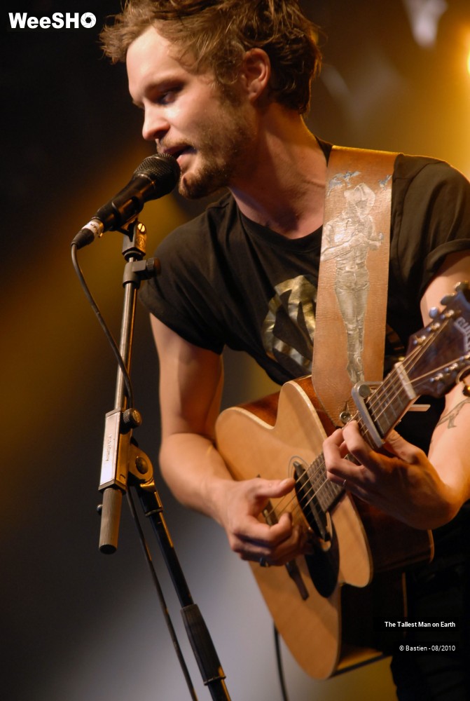 8/21 photos du spectacle The Tallest Man on Earth