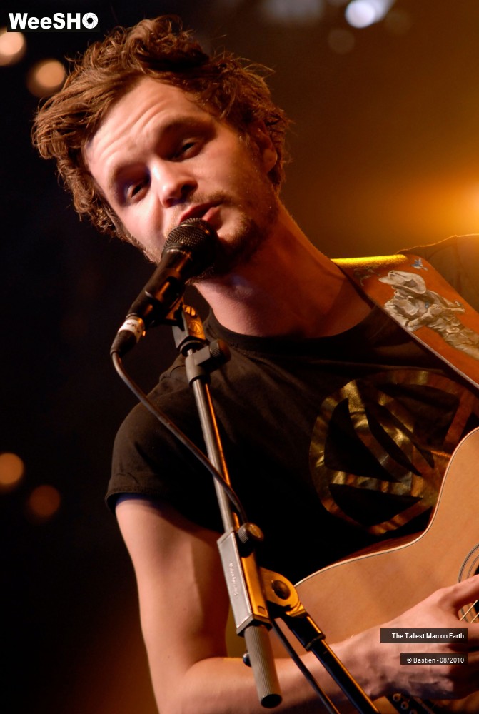 10/21 photos du spectacle The Tallest Man on Earth