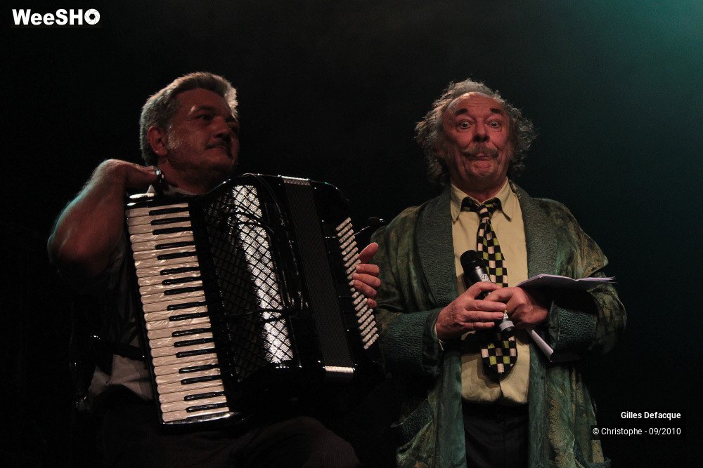 18/43 photos du spectacle Gilles Defacque