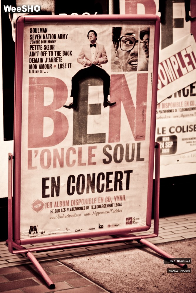 19/45 photos du spectacle Ben l'Oncle Soul