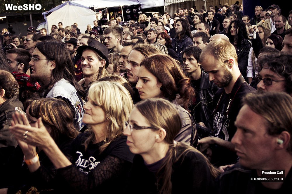 9/25 photos du spectacle Freedom Call