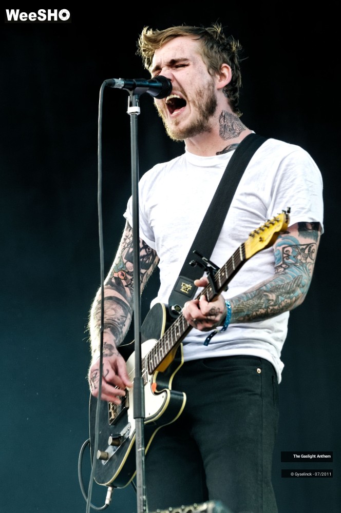14/35 photos du spectacle The Gaslight Anthem