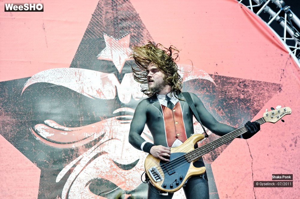 50/50 photos du spectacle Shaka Ponk