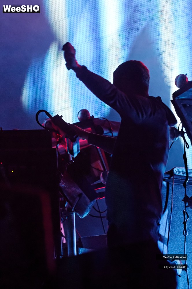 6/17 photos du spectacle The Chemical Brothers