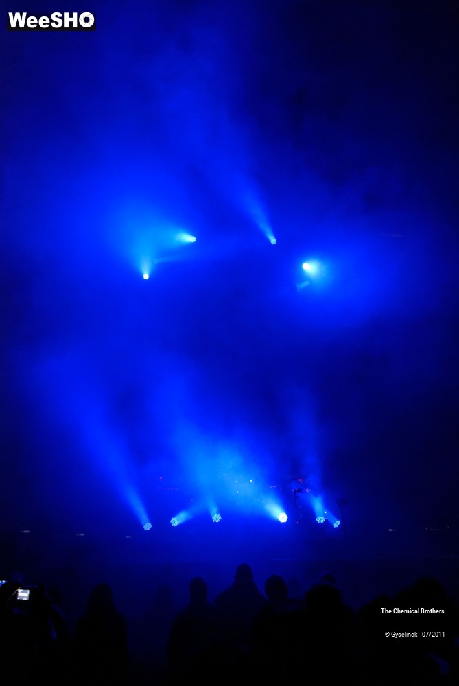 7/17 photos du spectacle The Chemical Brothers