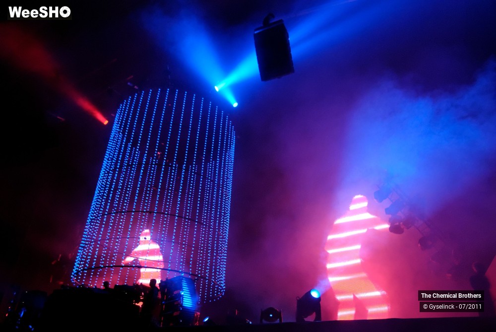 11/17 photos du spectacle The Chemical Brothers