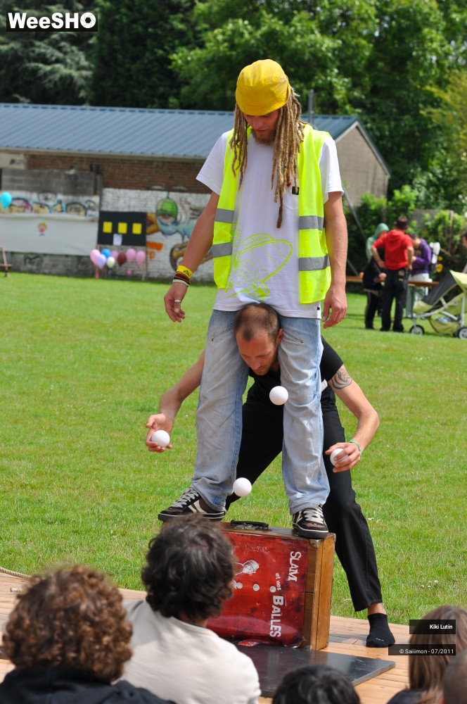 5/36 photos du spectacle Slam et des balles 