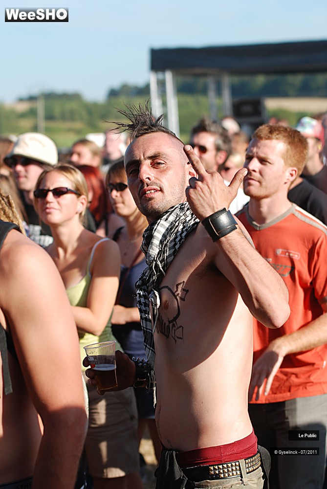 7/23 photos du spectacle Rock en Stock 2011 Ambiance