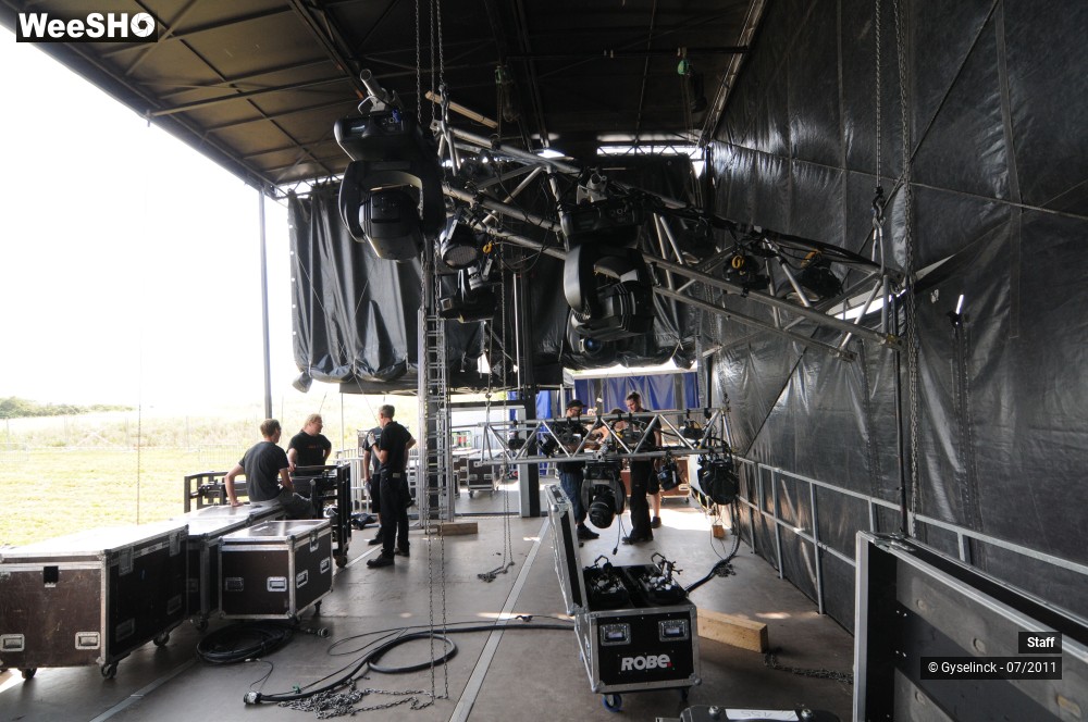 1/38 photos du spectacle Rock en Stock 2011 Installation