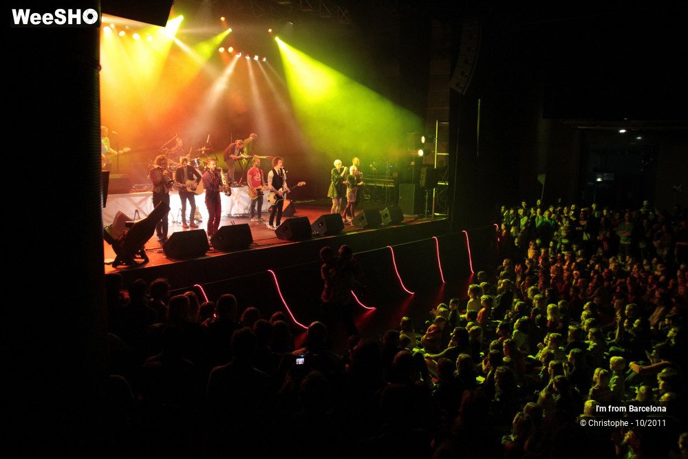 8/49 photos du spectacle I'm from Barcelona Gouter/Concert