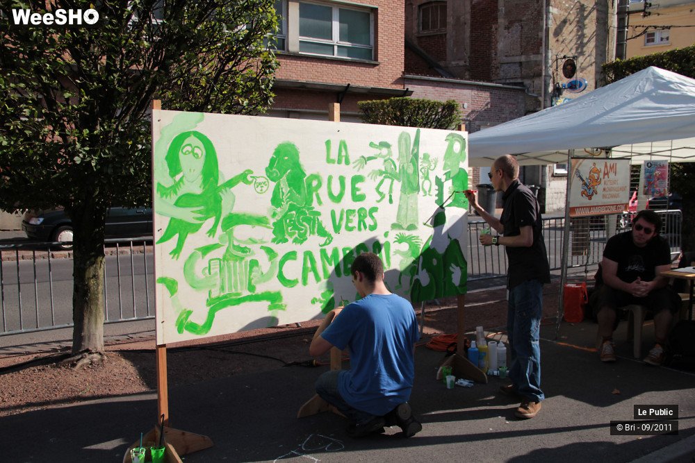 7/31 photos du spectacle La rue est vers Cambrai Ambiance