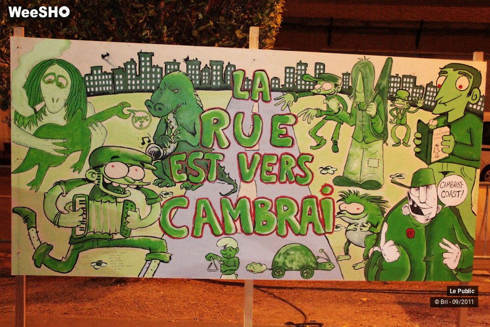 9/31 photos du spectacle La rue est vers Cambrai Ambiance