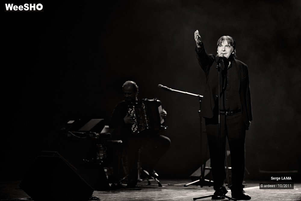 1/21 photos du spectacle Serge LAMA