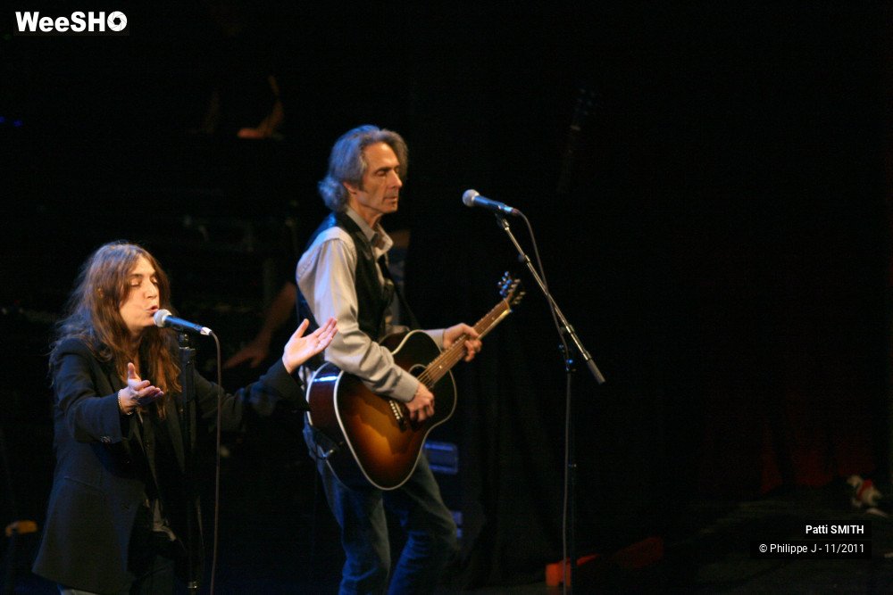 6/33 photos du spectacle Patti SMITH