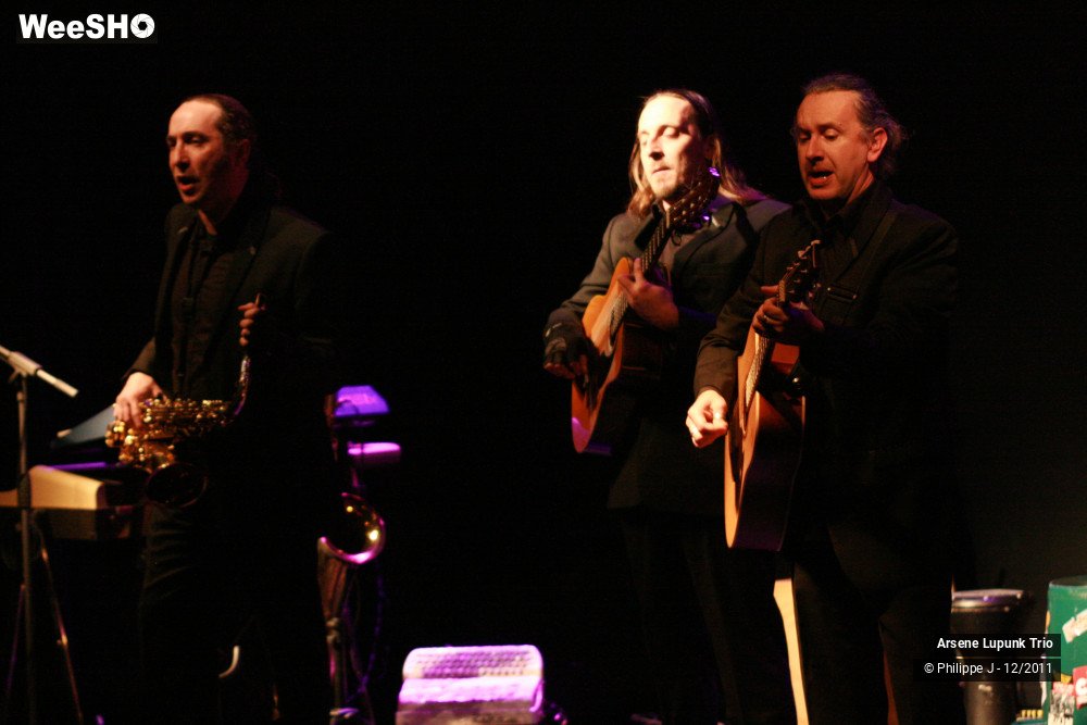 10/20 photos du spectacle Arsène Lupunk Trio