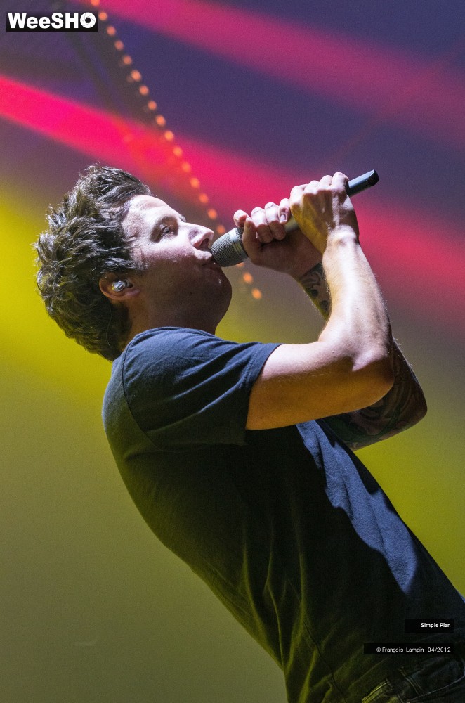 12/29 photos du spectacle Simple Plan