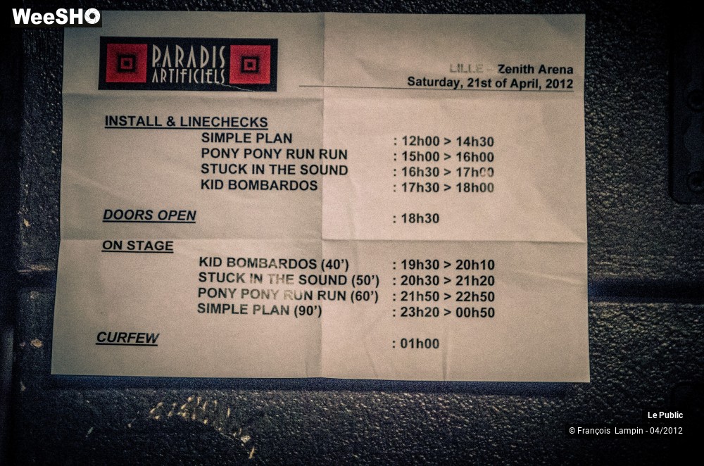 28/37 photos du spectacle Simple Plan Ambiance