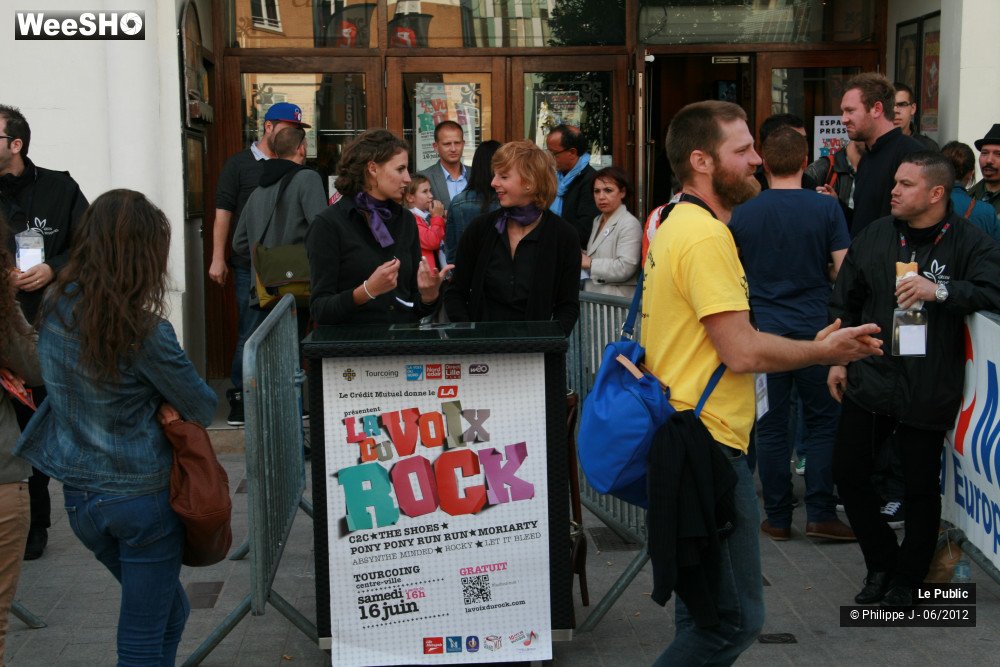 22/28 photos du spectacle La Voix du Rock 2012 Ambiance