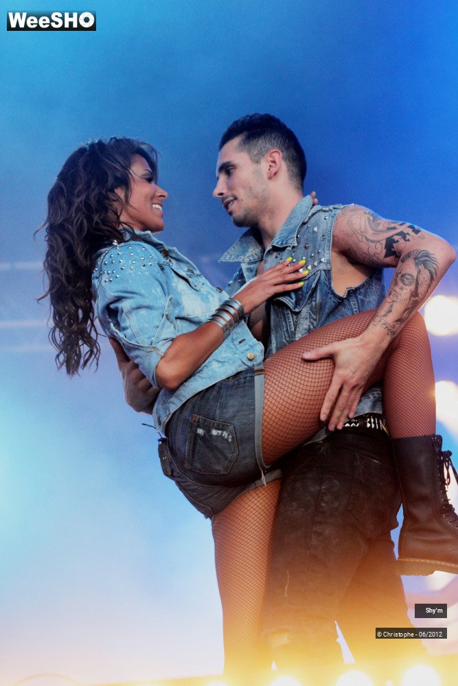 50/50 photos du spectacle Shy'm