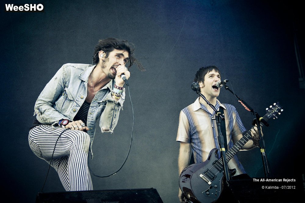 7/26 photos du spectacle The All-American Rejects