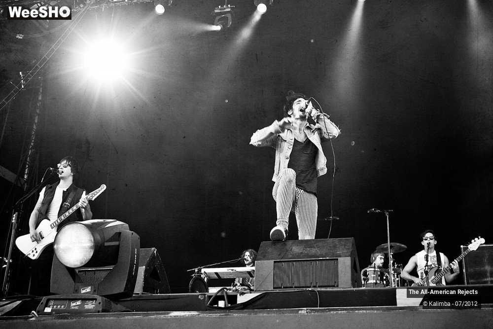 10/26 photos du spectacle The All-American Rejects