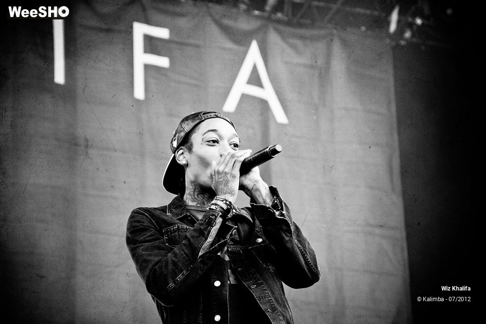 21/26 photos du spectacle Wiz Khalifa