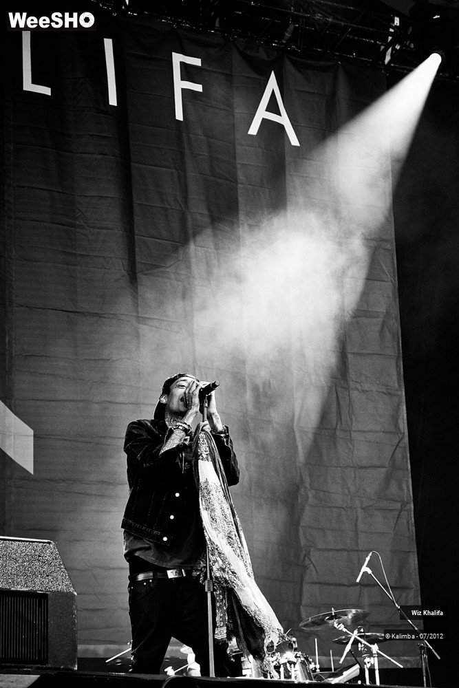 24/26 photos du spectacle Wiz Khalifa