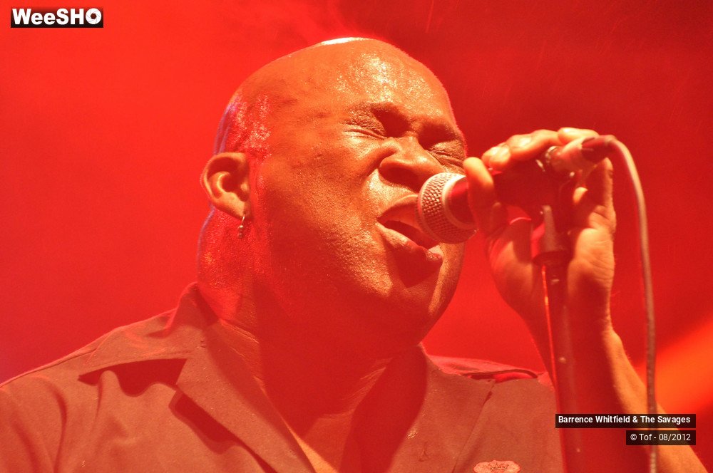 1/26 photos du spectacle Barrence Whitfield & The Savages  