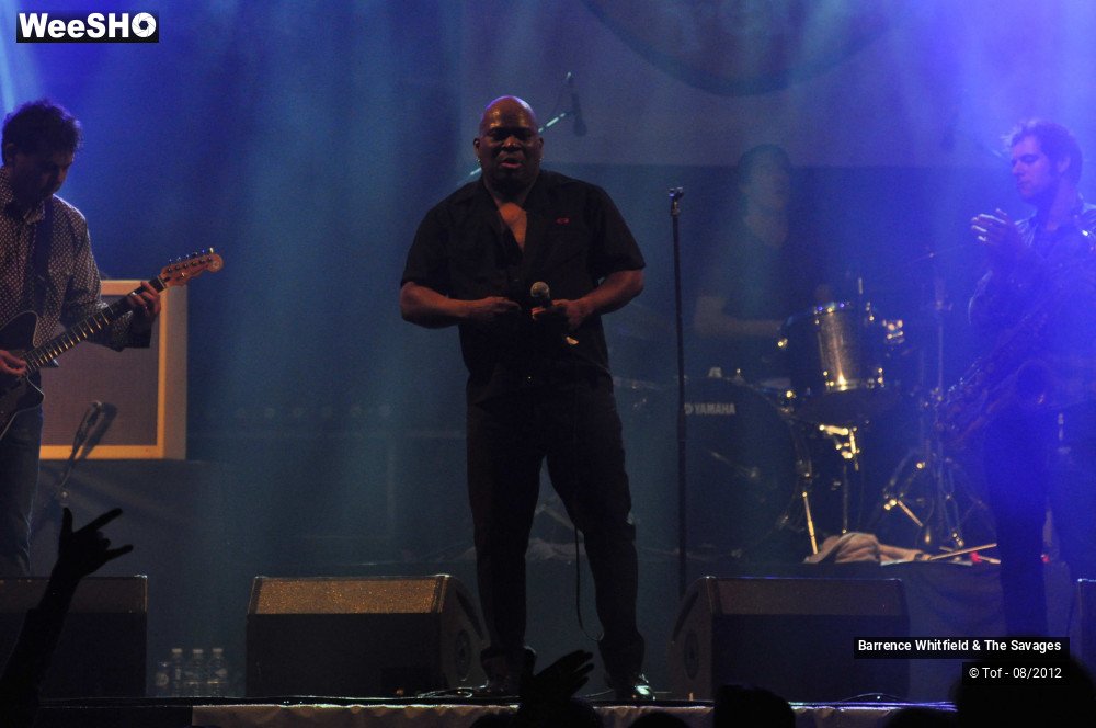 2/26 photos du spectacle Barrence Whitfield & The Savages  