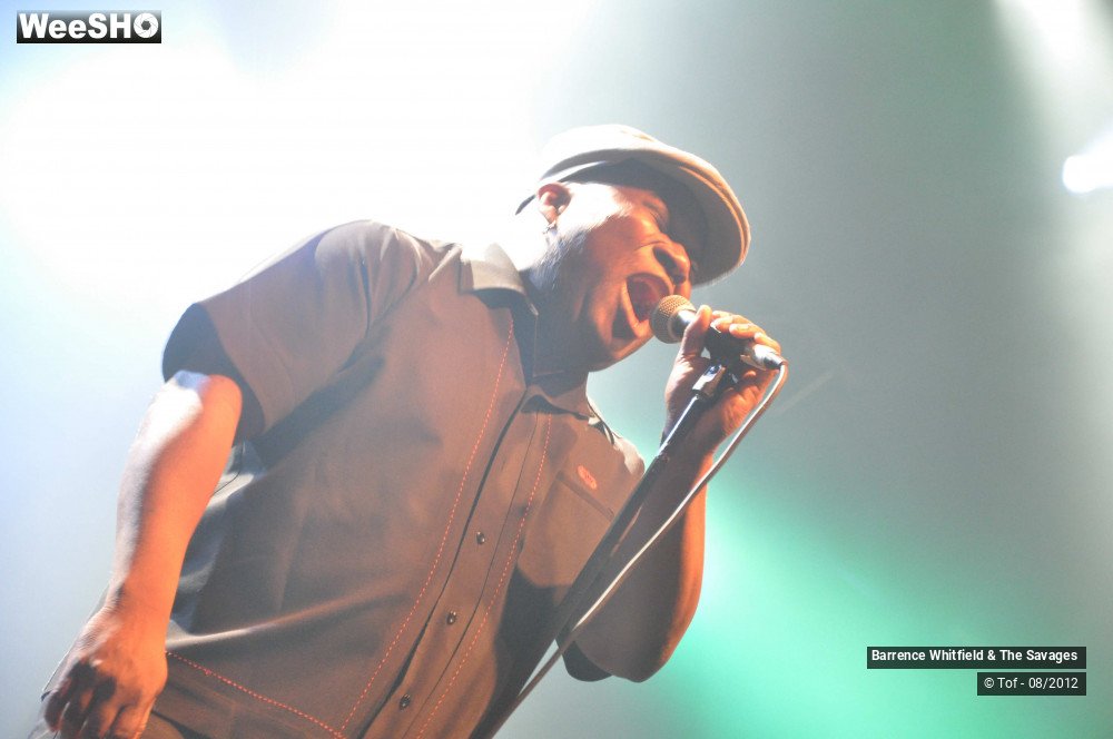 3/26 photos du spectacle Barrence Whitfield & The Savages  
