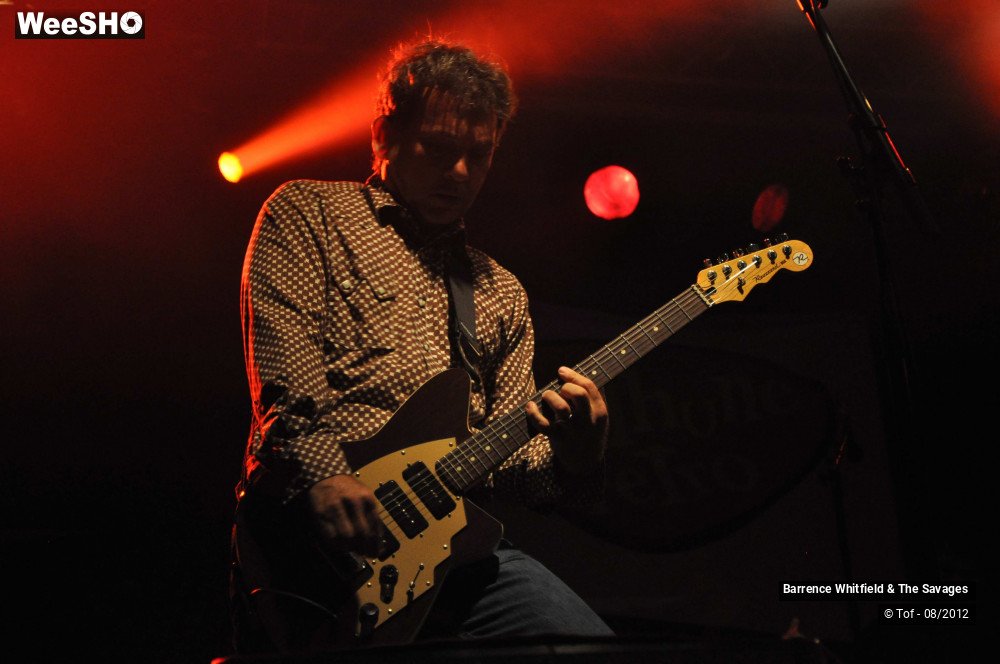 6/26 photos du spectacle Barrence Whitfield & The Savages  